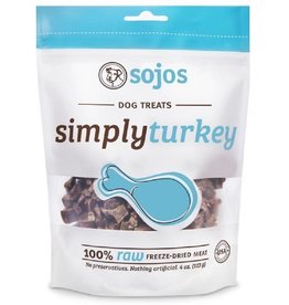 Sojos Sojos Simply Turkey: Freeze Dried, 4oz