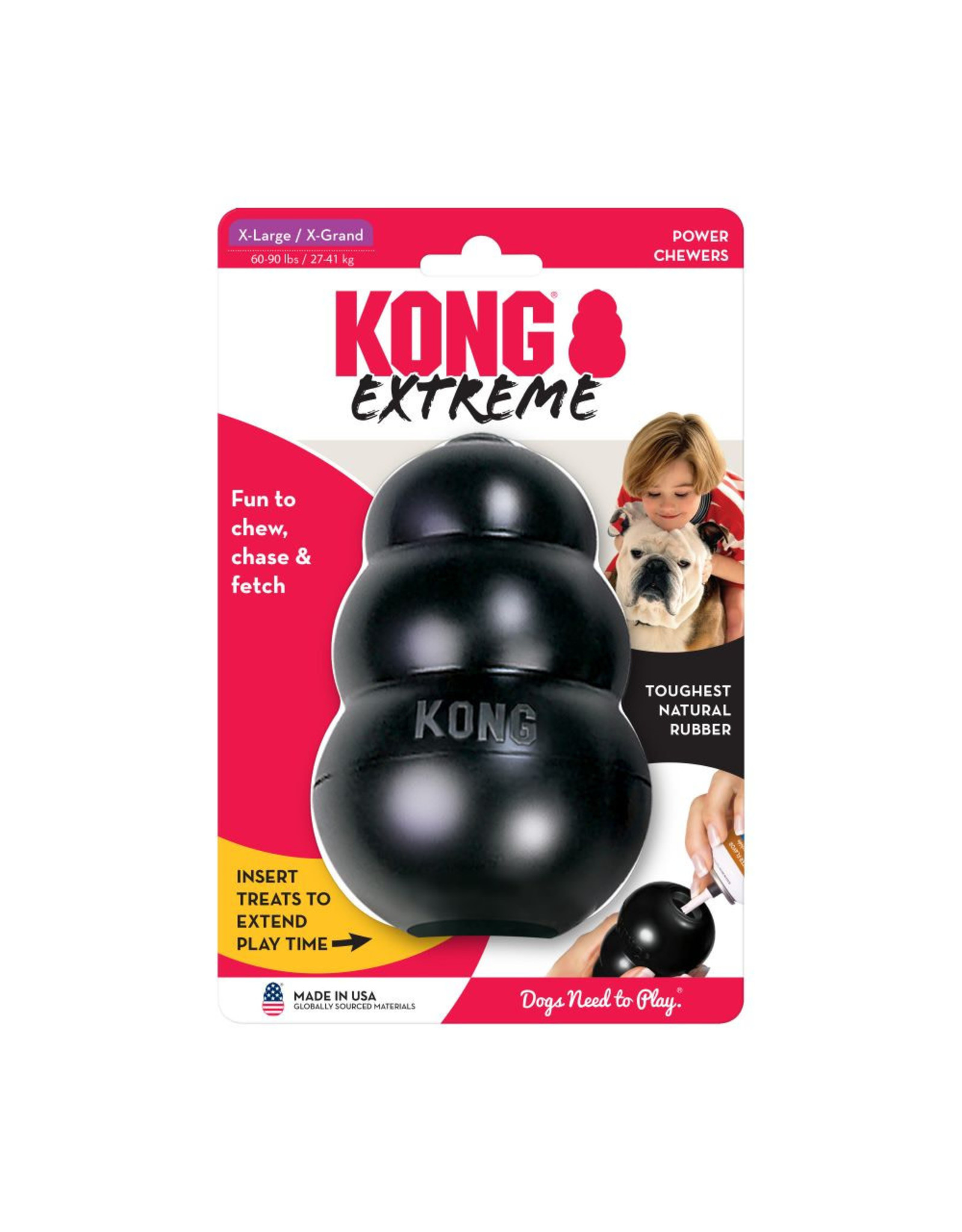 Goneryl Reageer tumor Extreme Kong: Black, XL - Awesome Dawgs