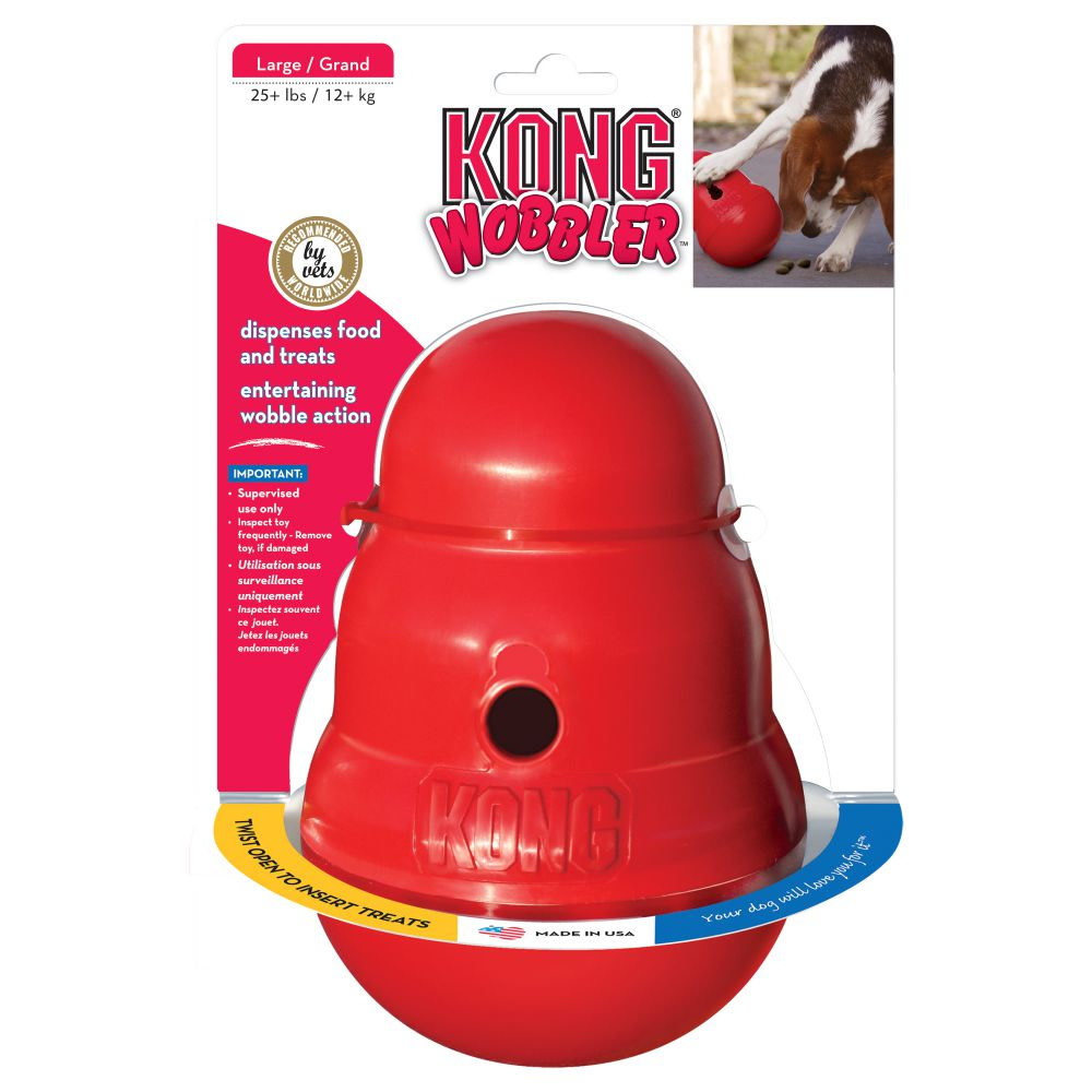 Kong® Toy Wobbler Red, 512452