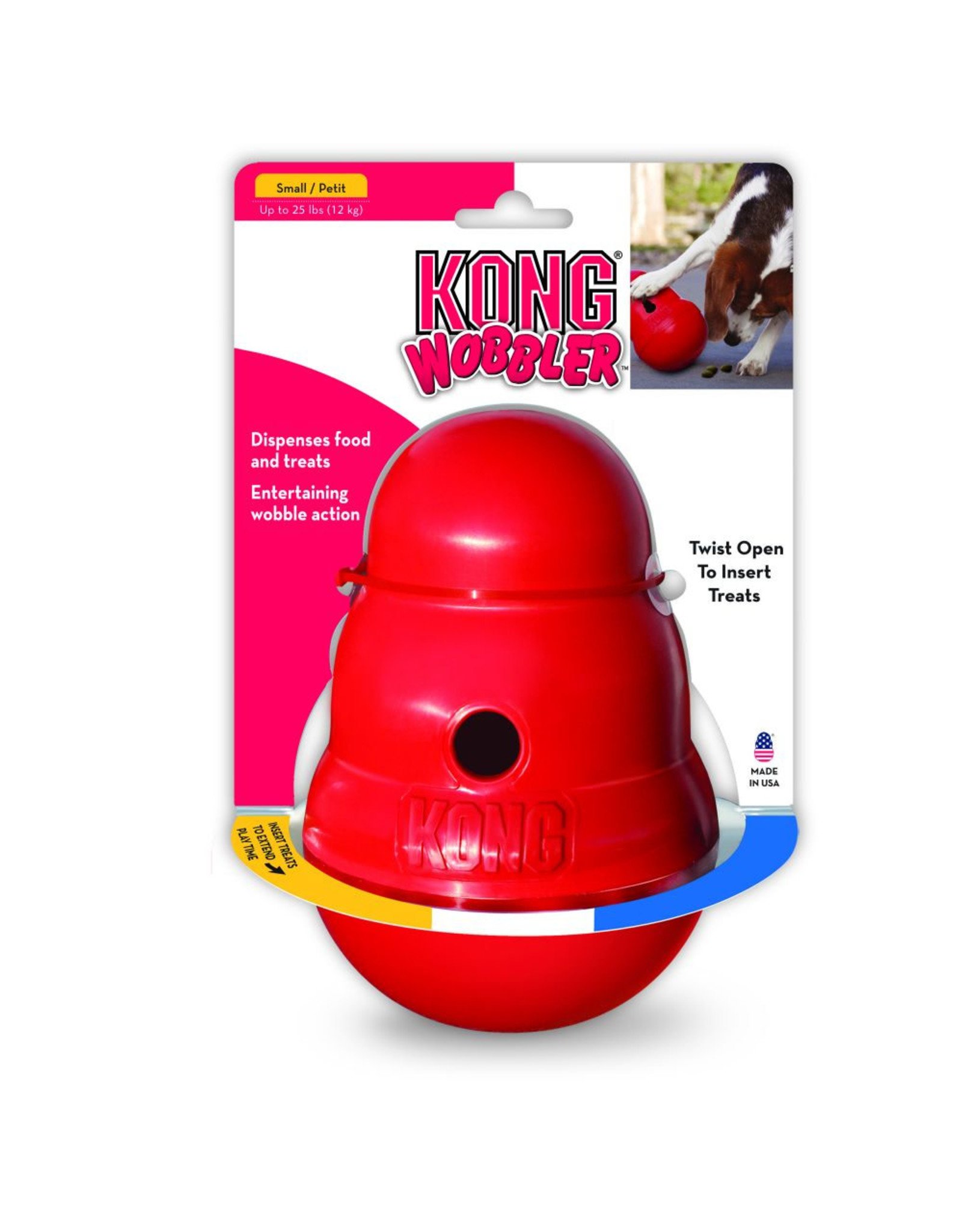 Kong Kong Wobbler: Red, Small