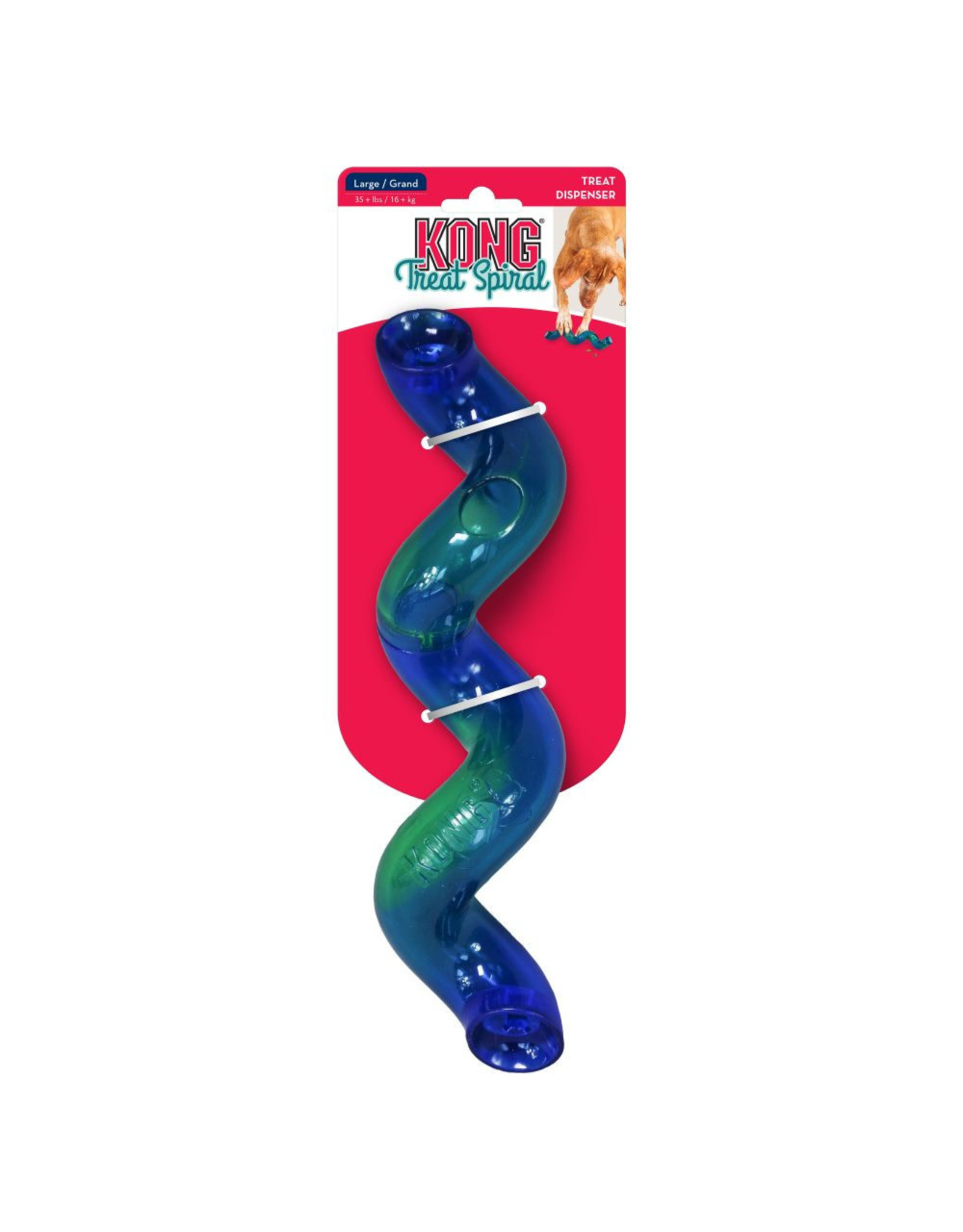 KONG® LG. TREAT SPIRAL STICK