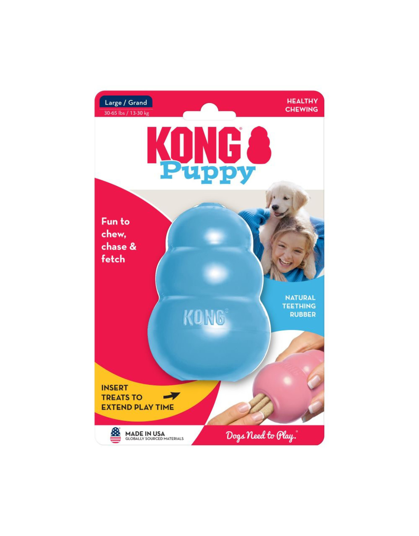 Kong Puppy Kong: Asst, L