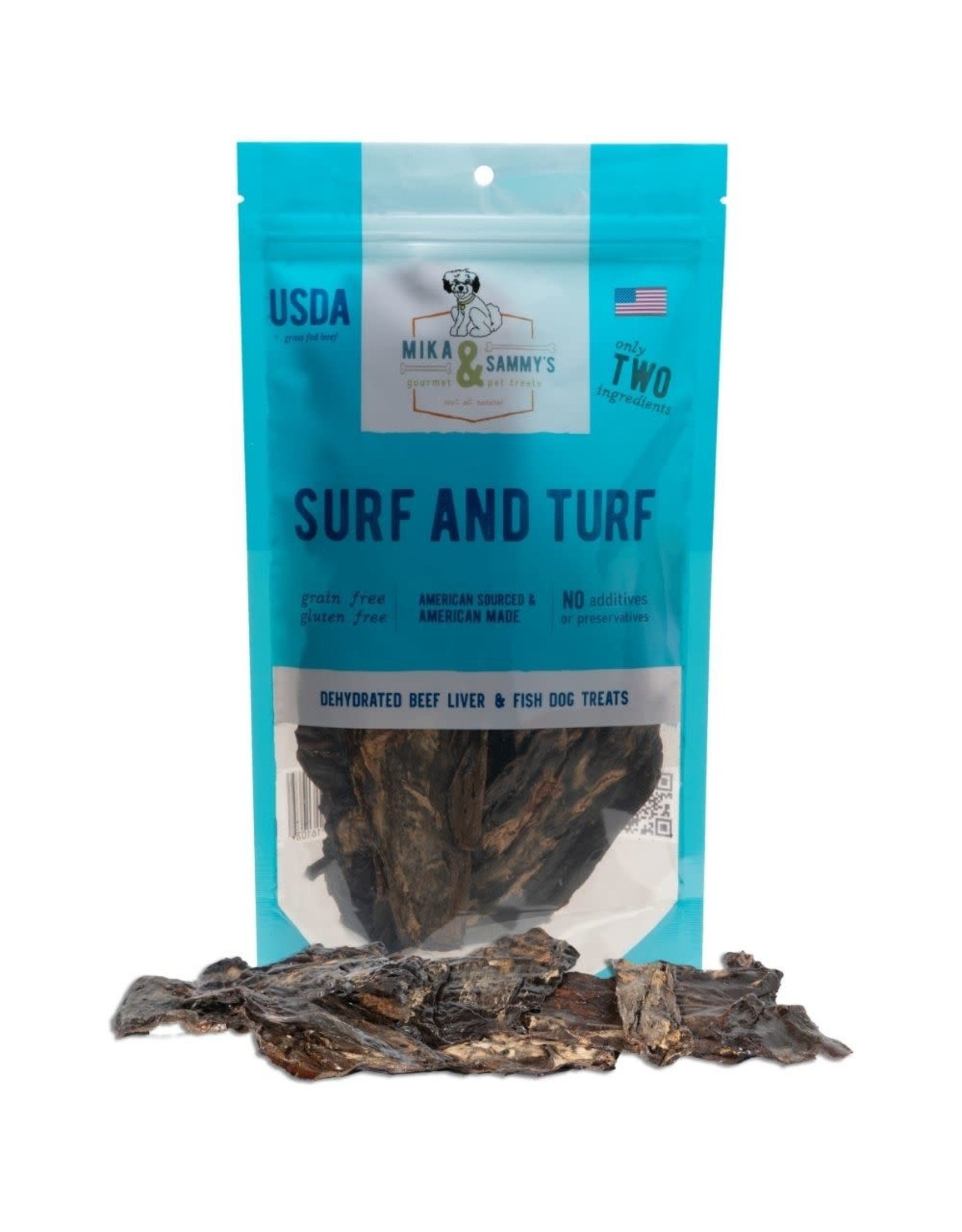 Mika & Sammy's Gourmet Pet Treats Mika & Sammy's: Surf & Turf, 5 oz