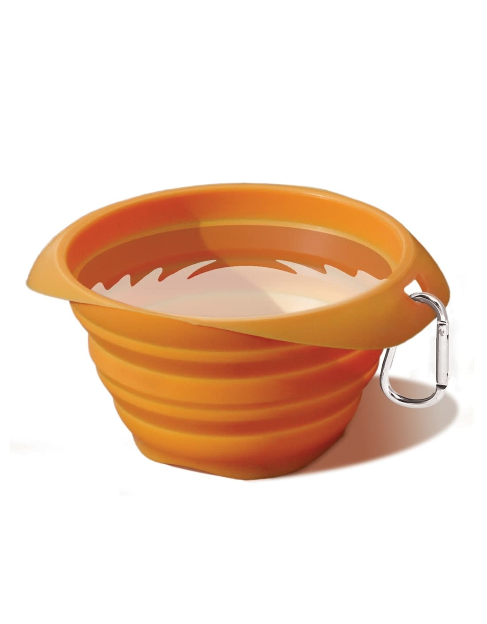 Kurgo Collaps-a-Bowl: Orange, 24 oz