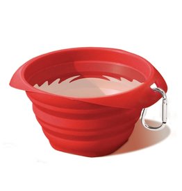 Kurgo Collaps-a-Bowl: red, 24 oz