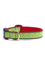 Up Country Candy Cane Collar: Wide, S
