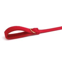 Up Country Padded Comfort Lead: Red / Wide, 6 ft