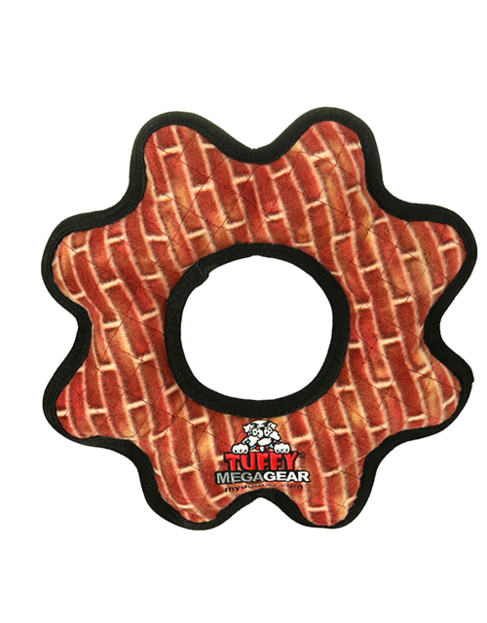 Tuffys Mega Gear Ring: Brick Print, os