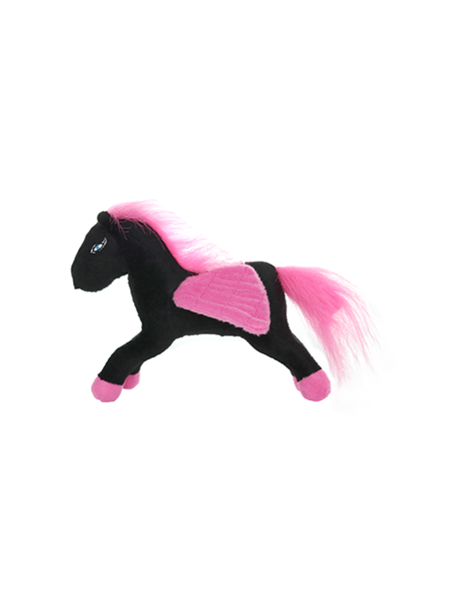 Tuffys Mighty Mythical Creatures: Pegasus Black & Pink, Jr