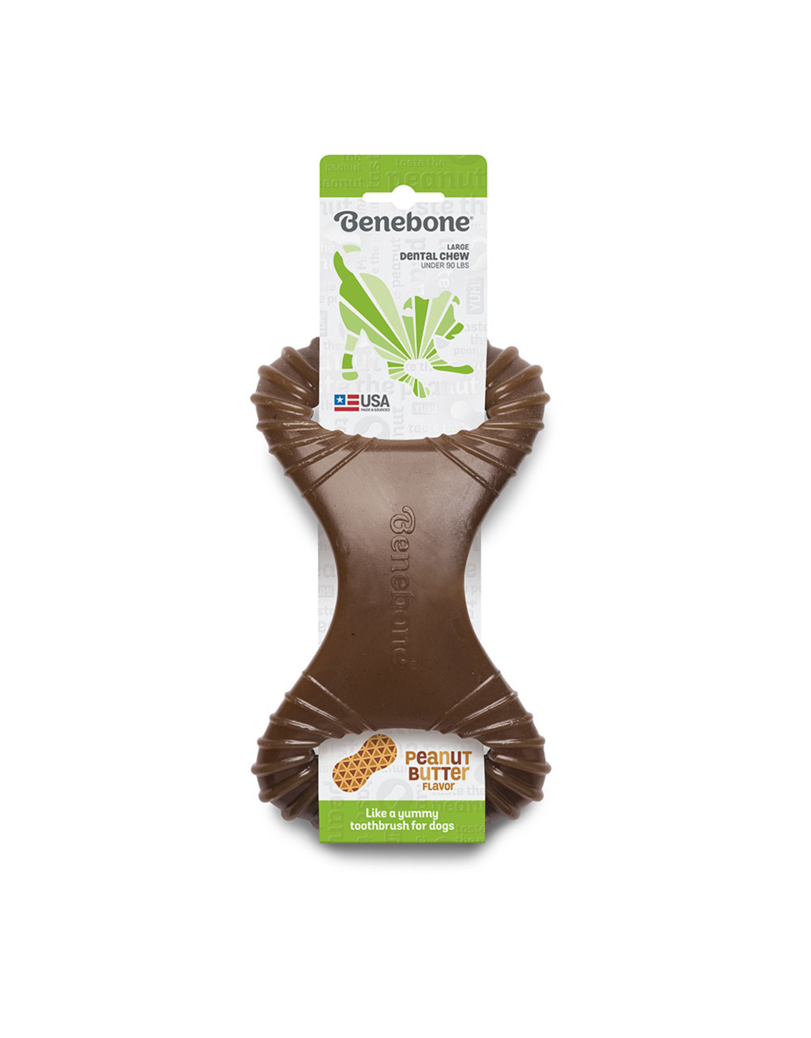 Benebone Benebone Dental Chew: Peanut Butter