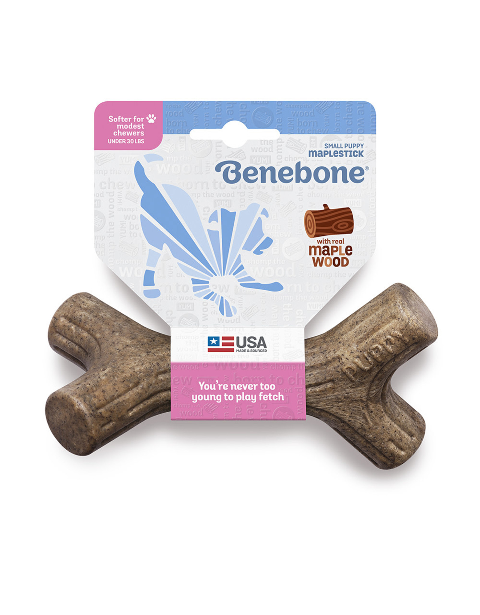 Benebone Benebone Maplestick Chew: Small Puppy