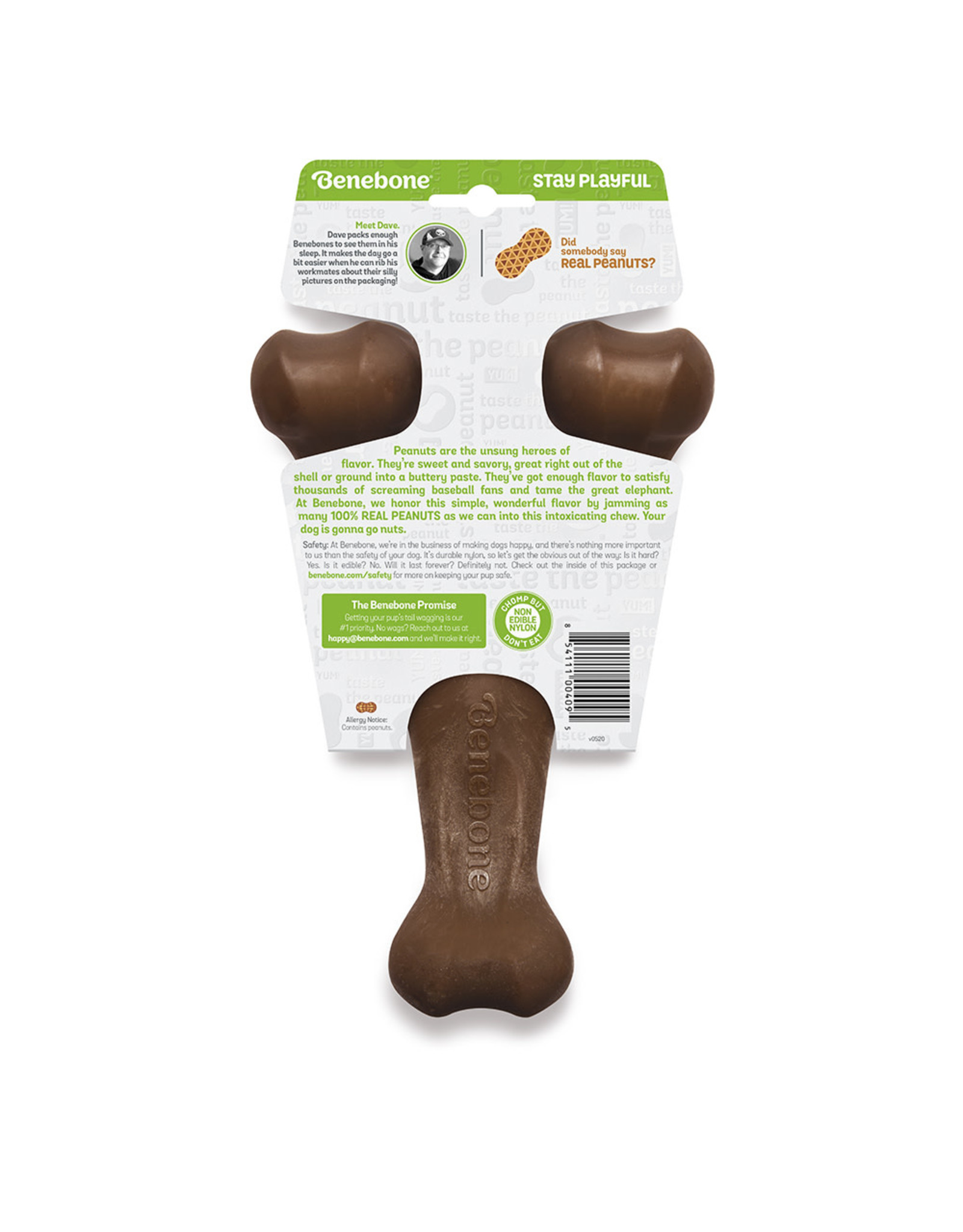 Benebone Benebone Wishbone Chew: Peanut Butter