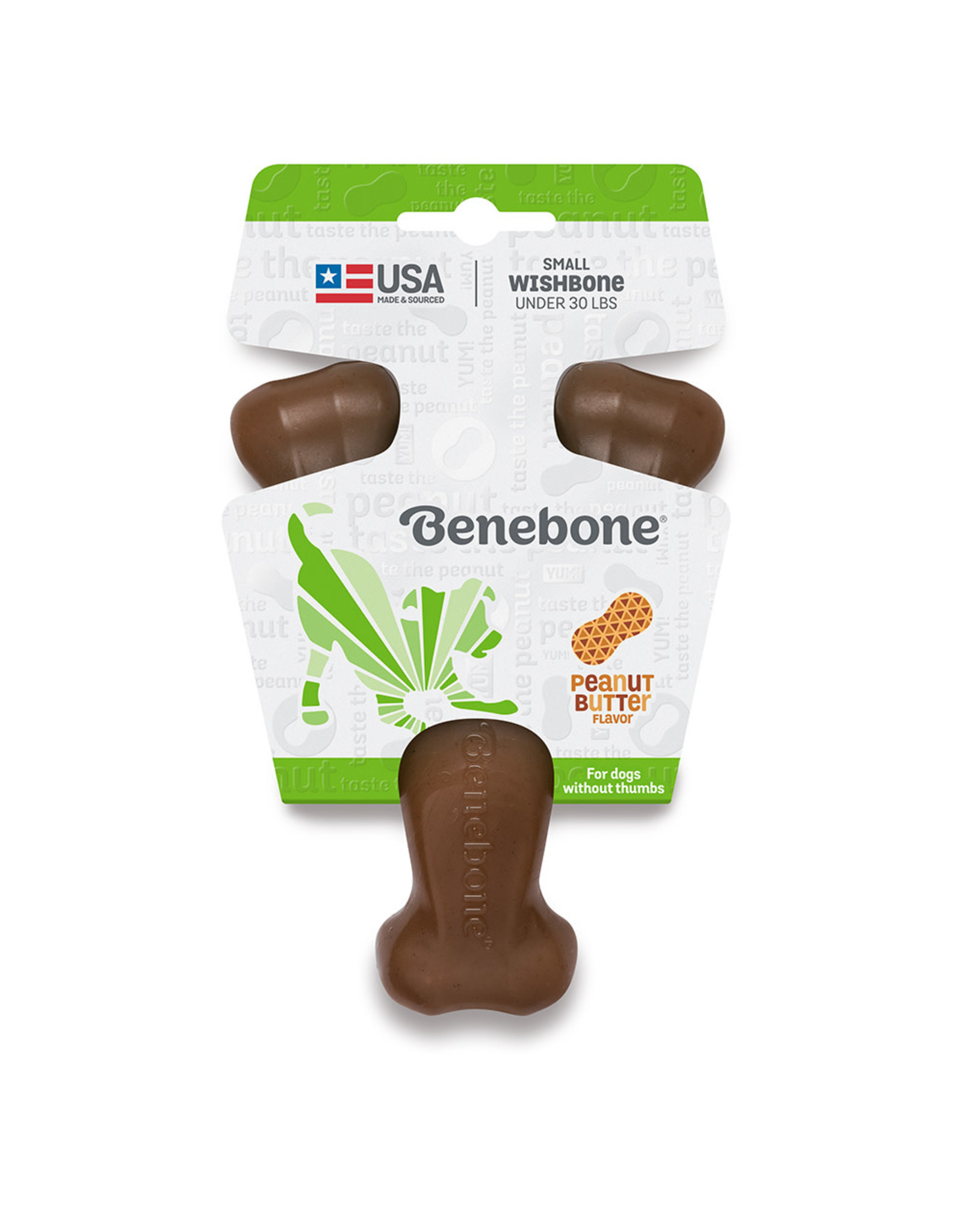 Benebone Benebone Wishbone Chew: Peanut Butter