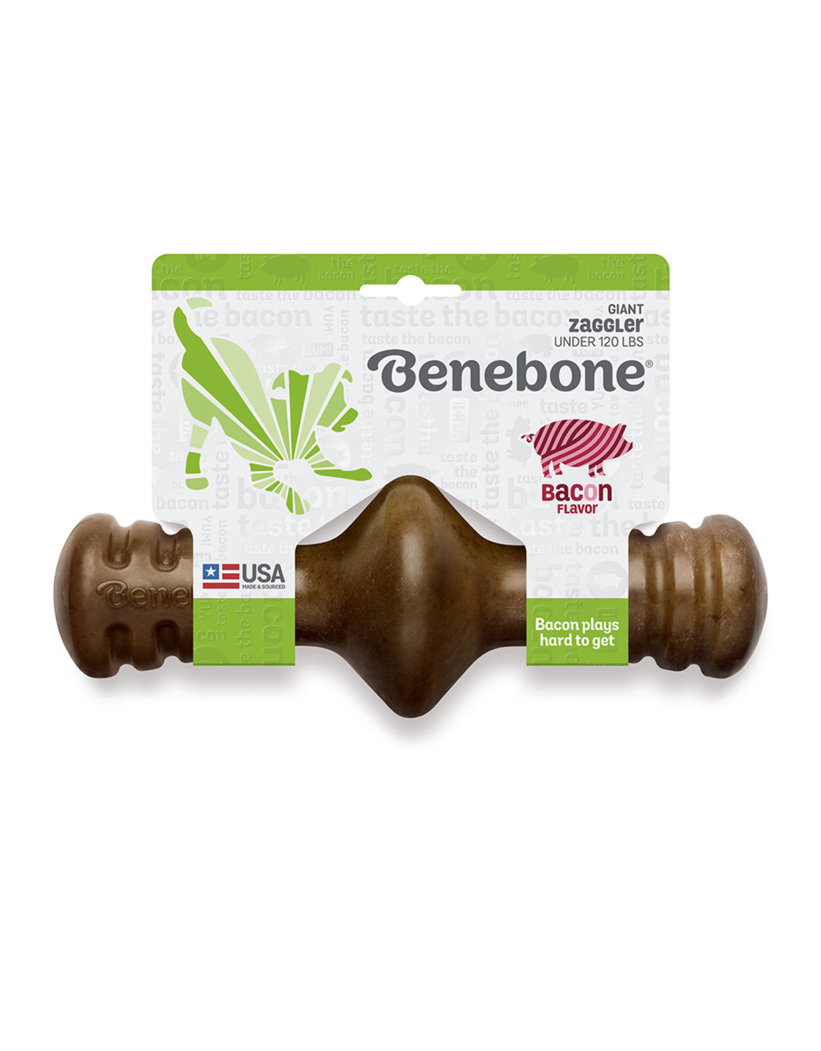 Benebone Benebone Zaggler Chew: Bacon