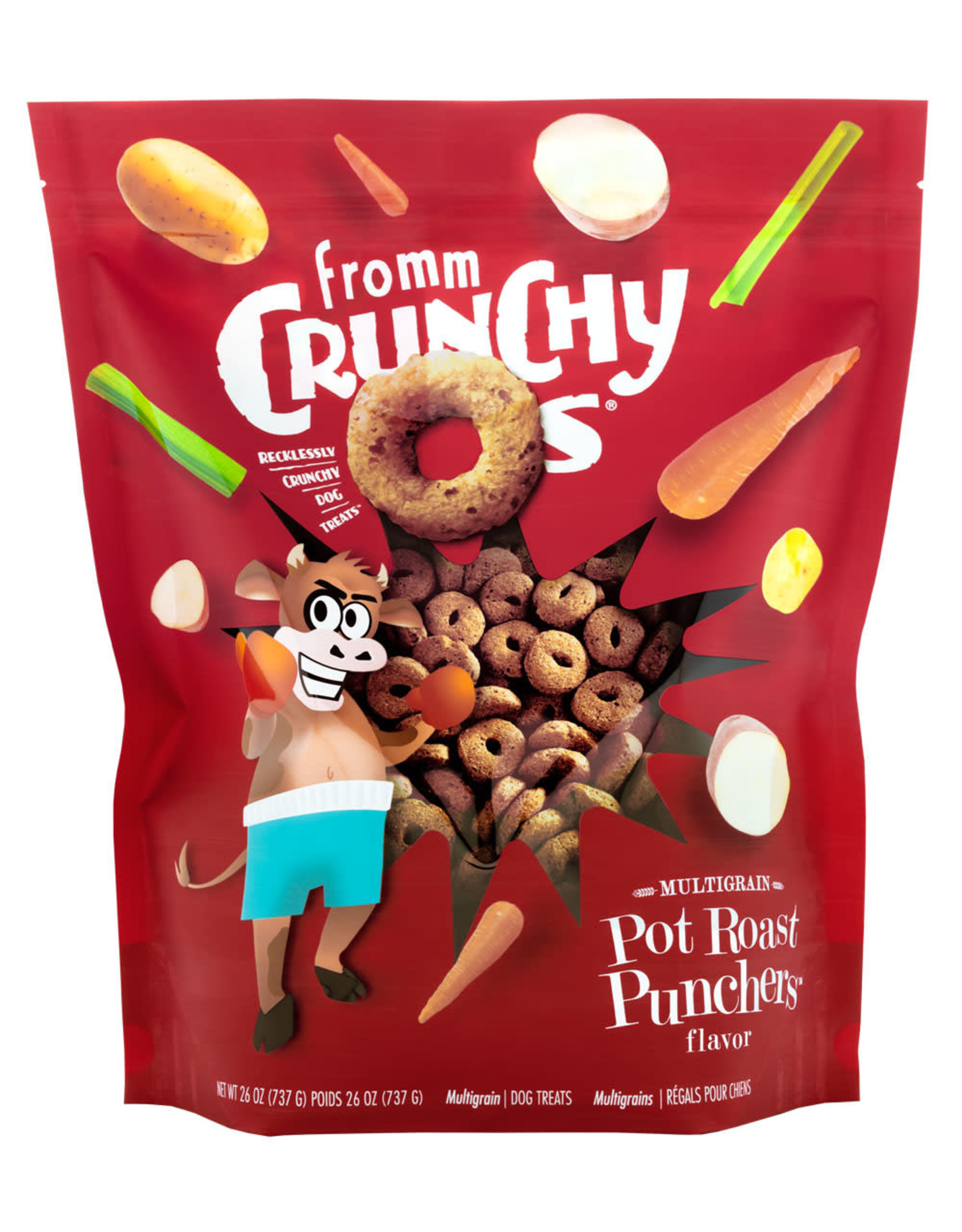 Fromm Fromm Crunchy O's: Pot Roast Punchers, 26 oz