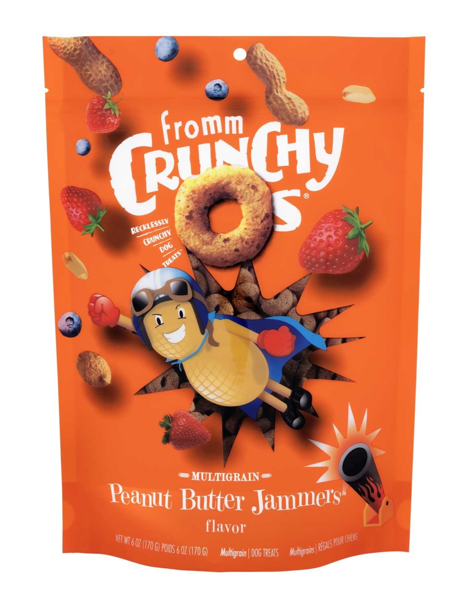 Fromm Fromm Crunchy O's: PB Jammers, 6 oz