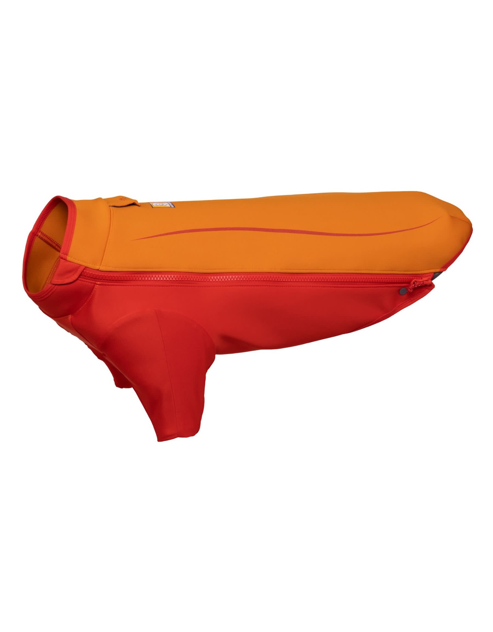 Ruffwear Undercoat Water Jacket: Campfire Orange, L