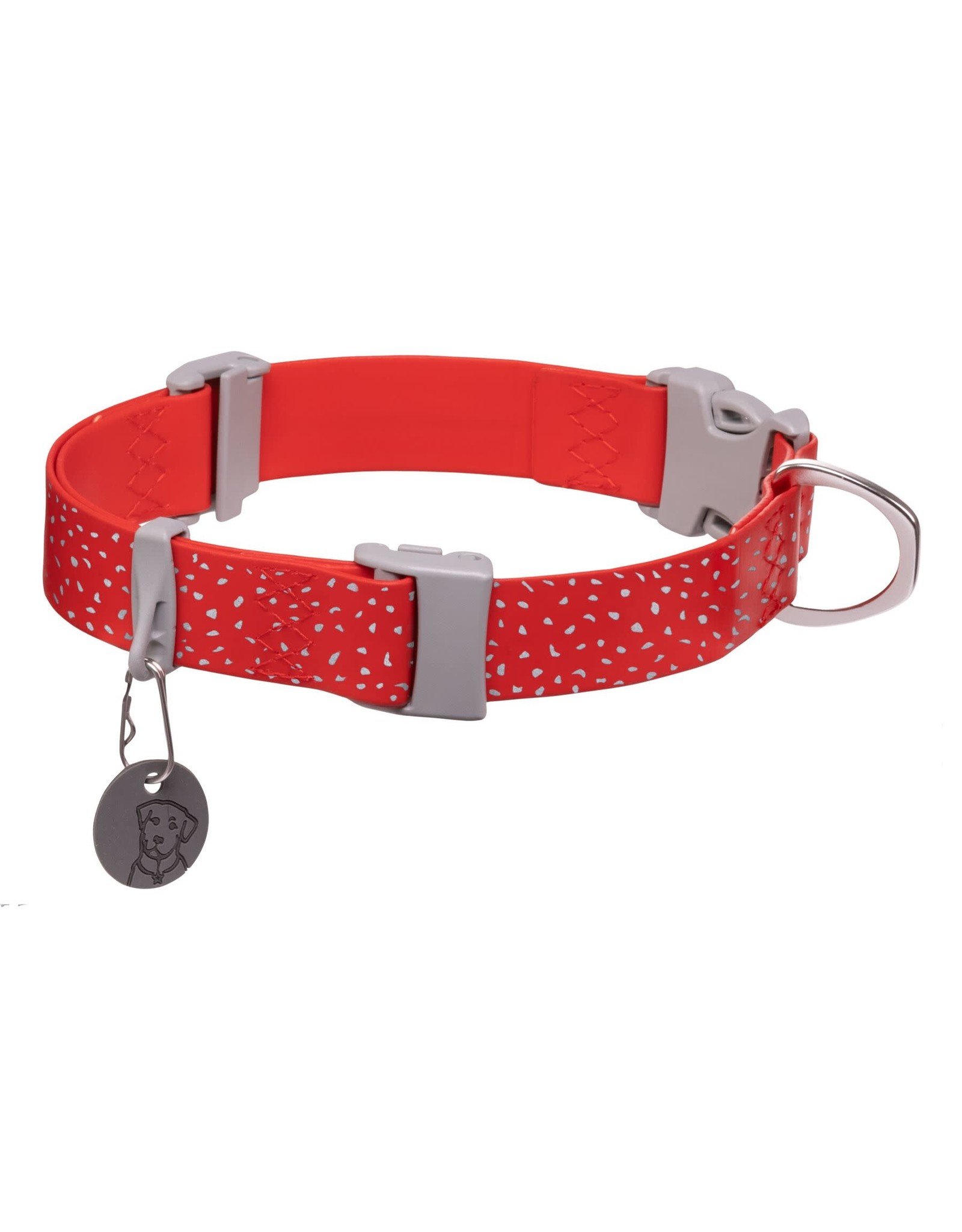 Ruffwear Confluence Collar: Red Sumac, 20 - 26 in