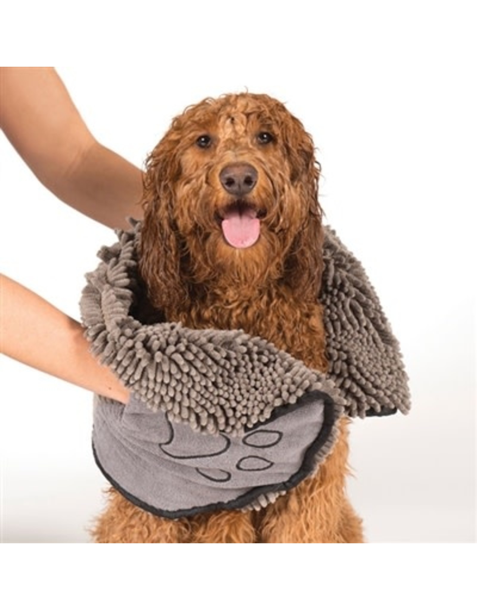 Dog Gone Smart Pet Products Dirty Dog Shammy Towel: Grey, os