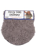 Dog Gone Smart Pet Products Dirty Dog Shammy Towel: Grey, os