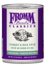 Fromm Fromm Classic Turkey & Rice Pate: Can, 12.5 oz