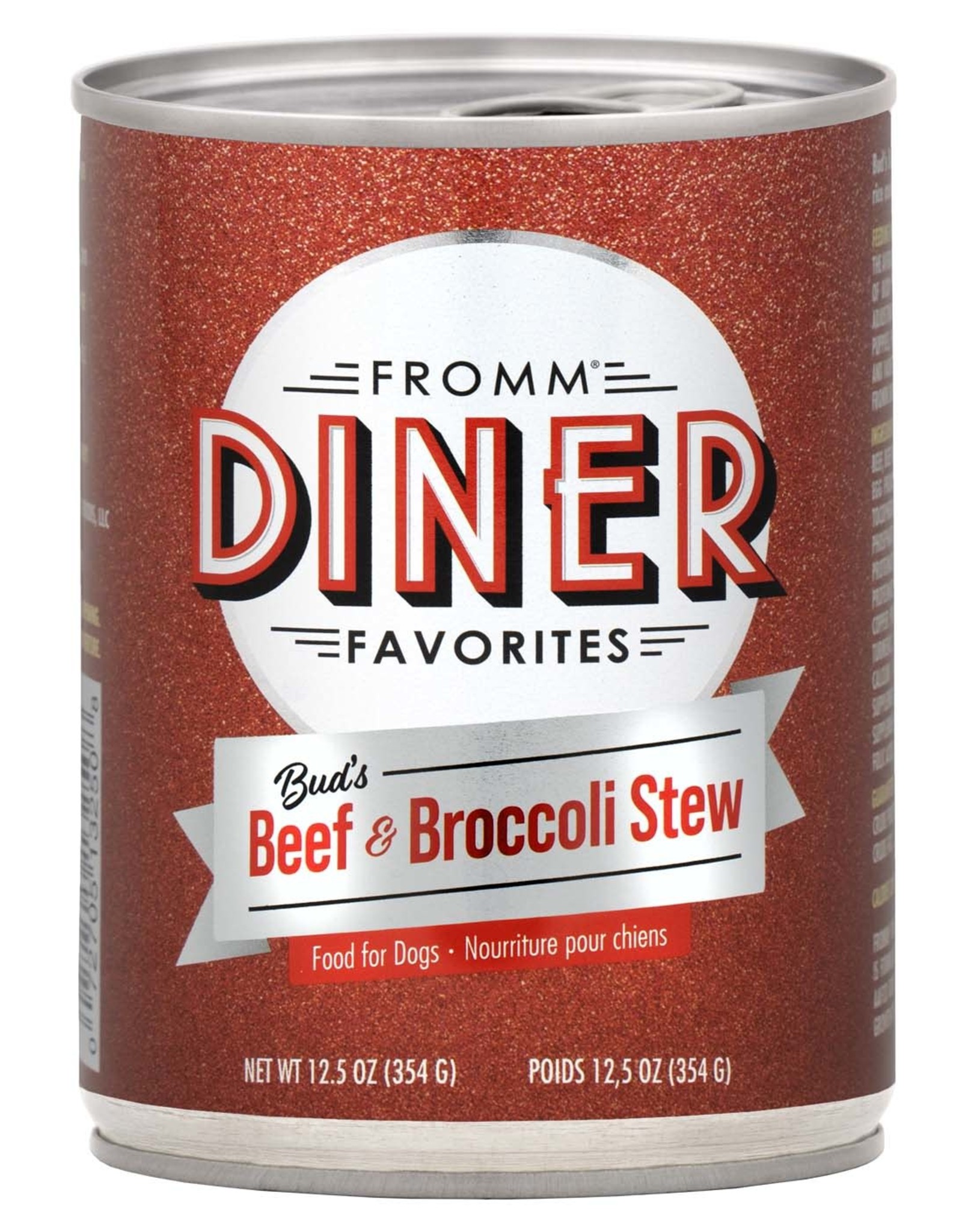 Fromm Fromm Diner Favorites Bud's Beef & Broccoli Stew: Can, 12.5 oz