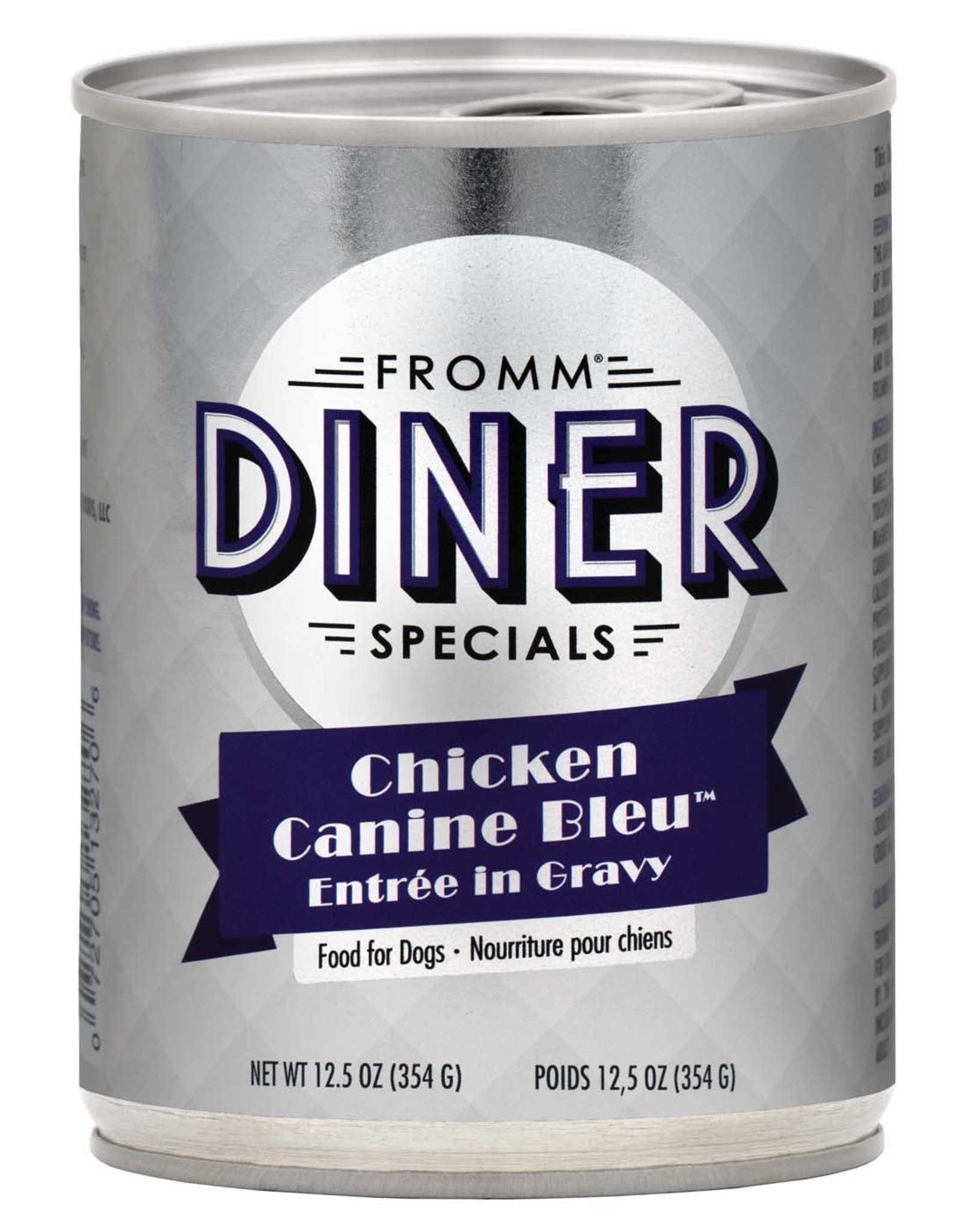 Fromm Fromm Diner Specials Chicken Canine Bleu Entree in Gravy: Can, 12.5 oz