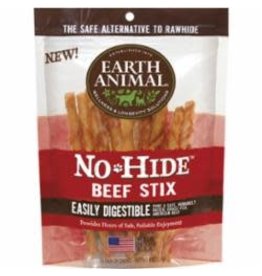 Earth Animal Earth Animal No Hide Stix Beef 10 pack