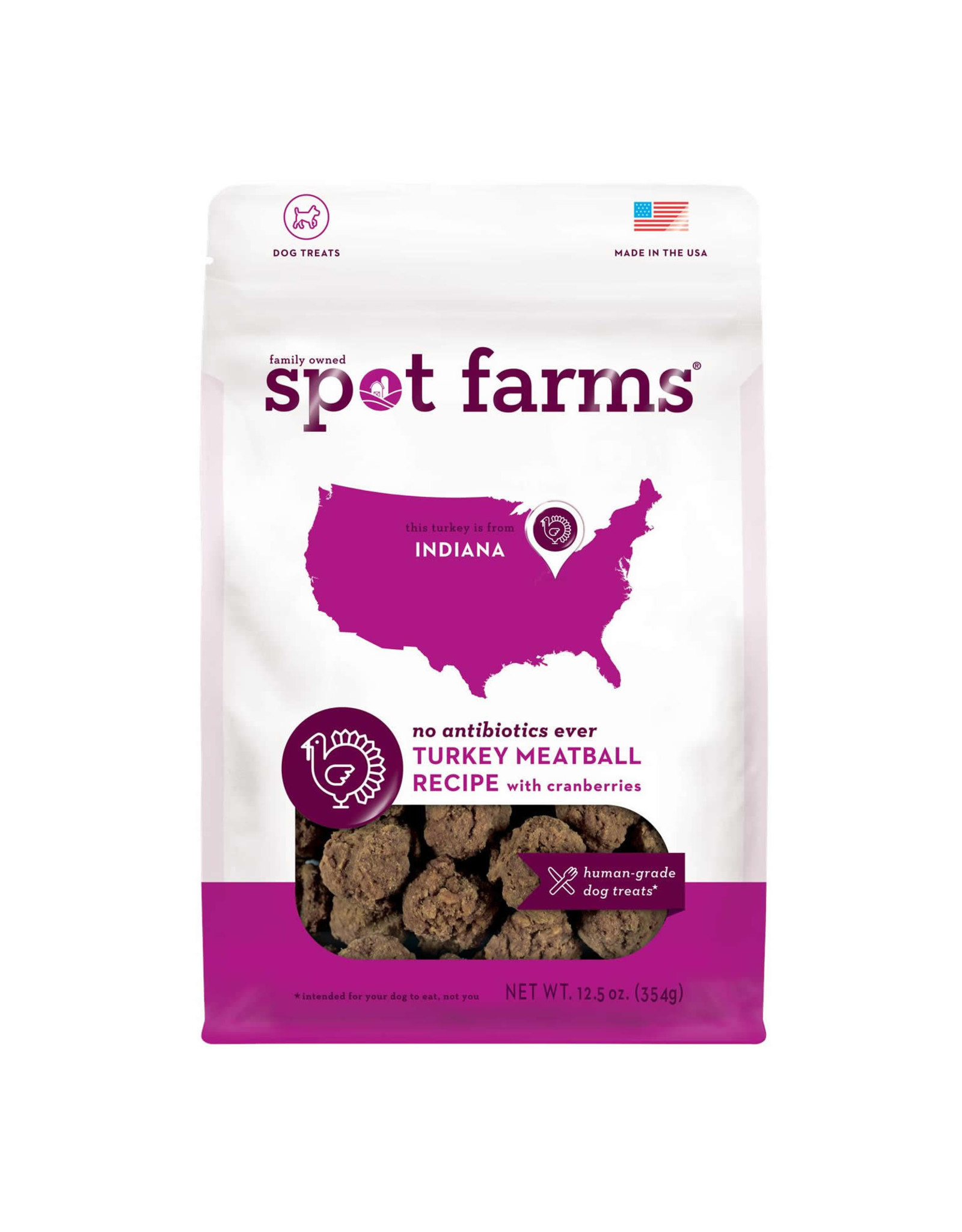 Spot Farms Spot Farms Meatballs: Turkey & Cranberry, 12.5oz