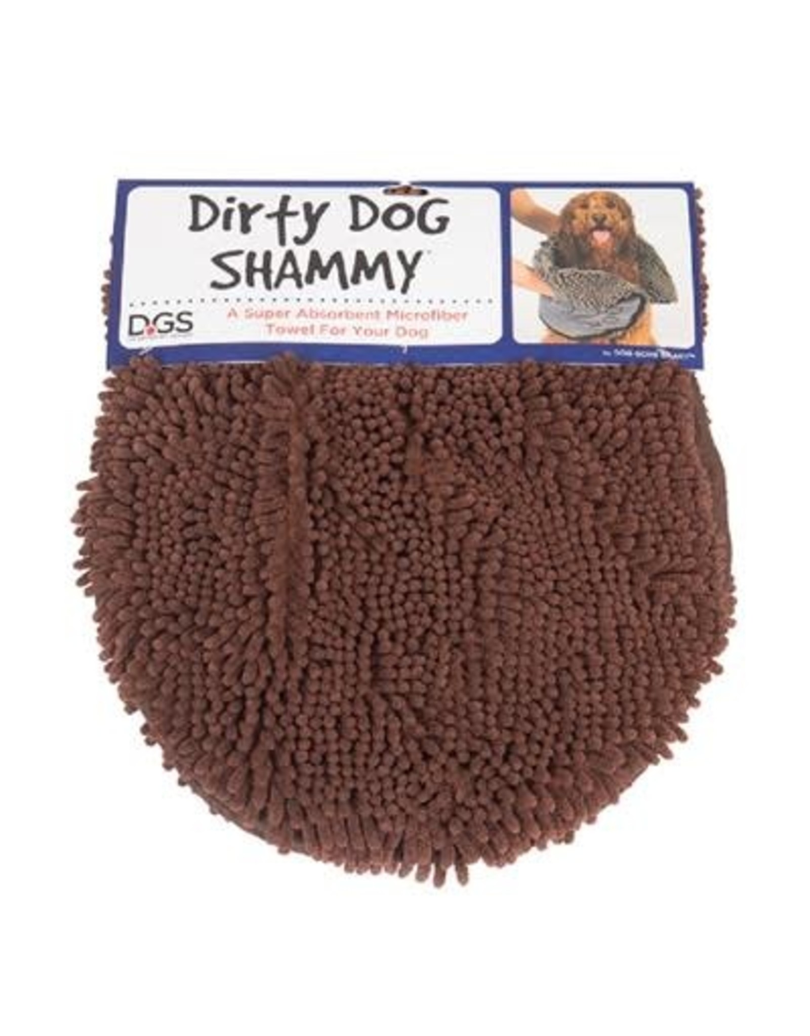 Dog Gone Smart Pet Products Dirty Dog Shammy Towel: Brown, os