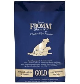 Fromm Fromm Gold Reduced Activity & Senior - 3 sizes available