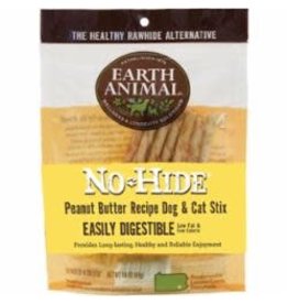 Earth Animal Earth Animal No Hide Stix Peanut Butter 10 pack