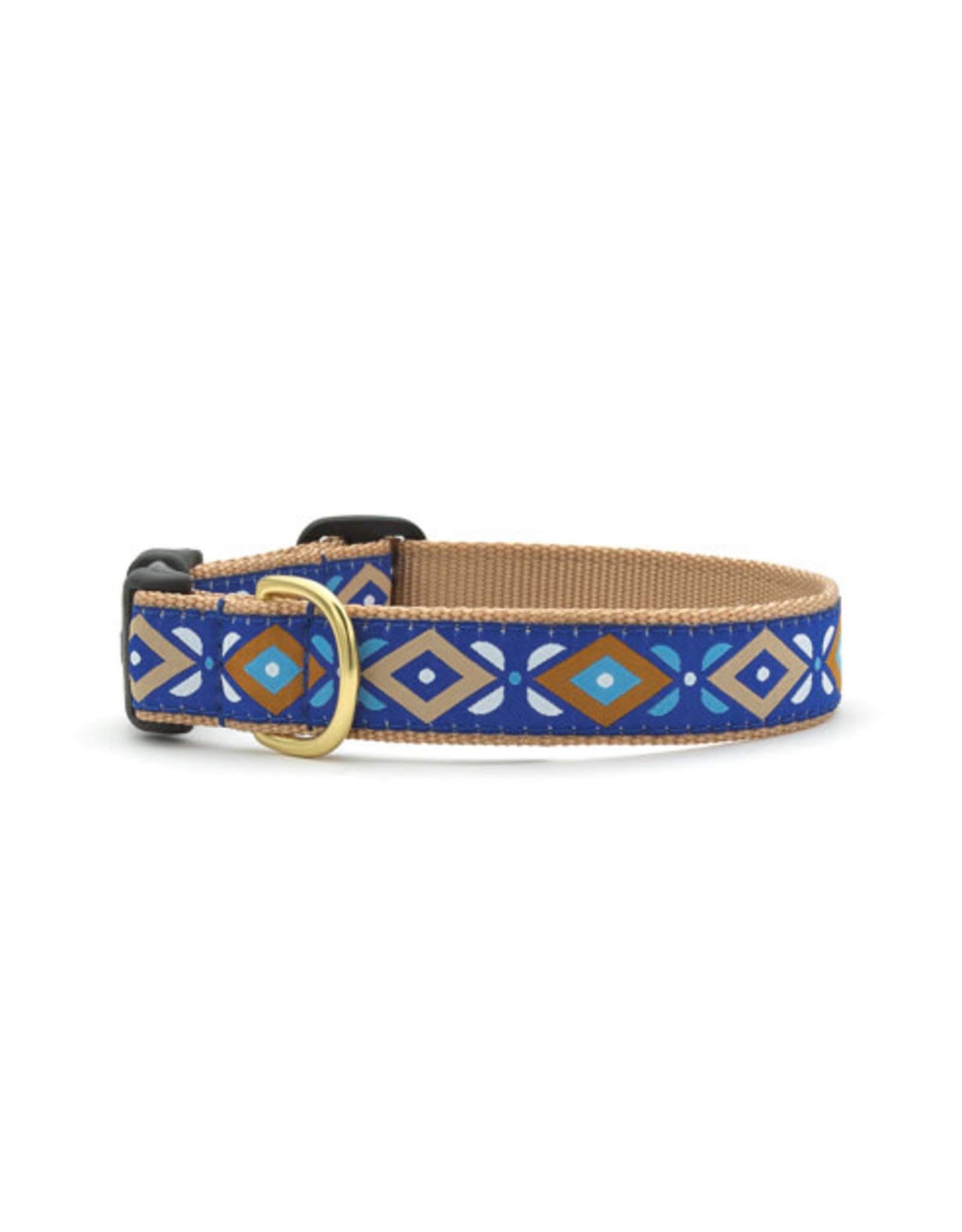 Up Country Aztec Blue Collar: Wide, L