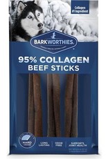 Barkworthies Barkworthies Collagen Beef Stick: 6 inch, 3 pack