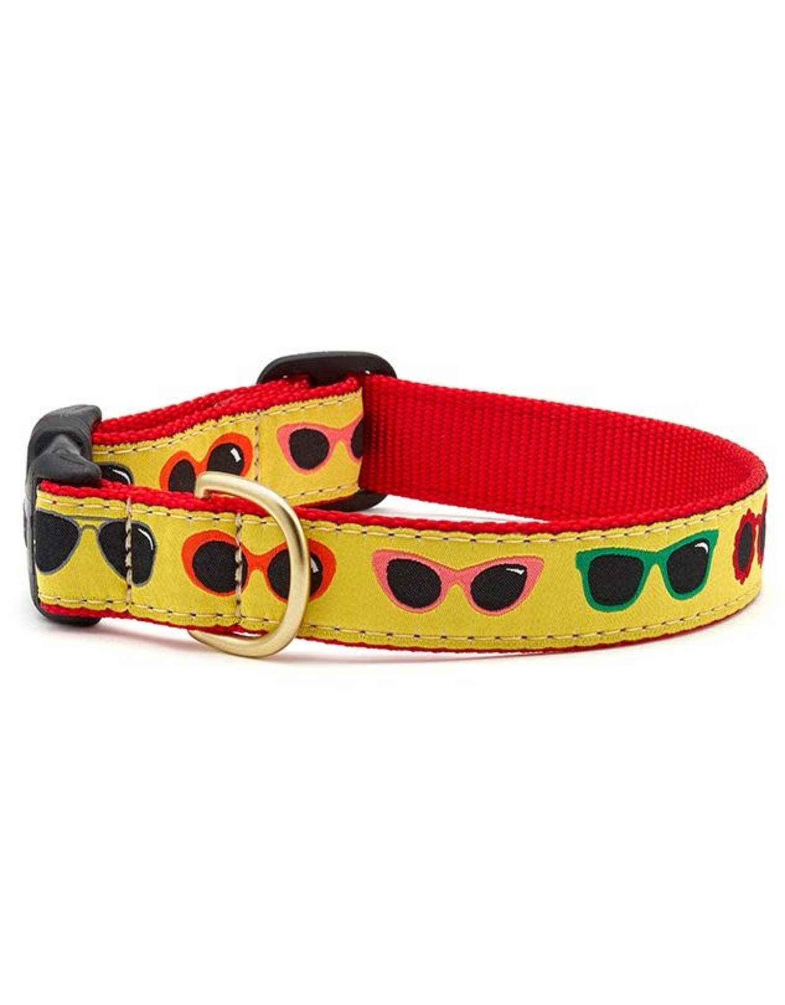 Up Country Shady Dog Collar: Narrow, S