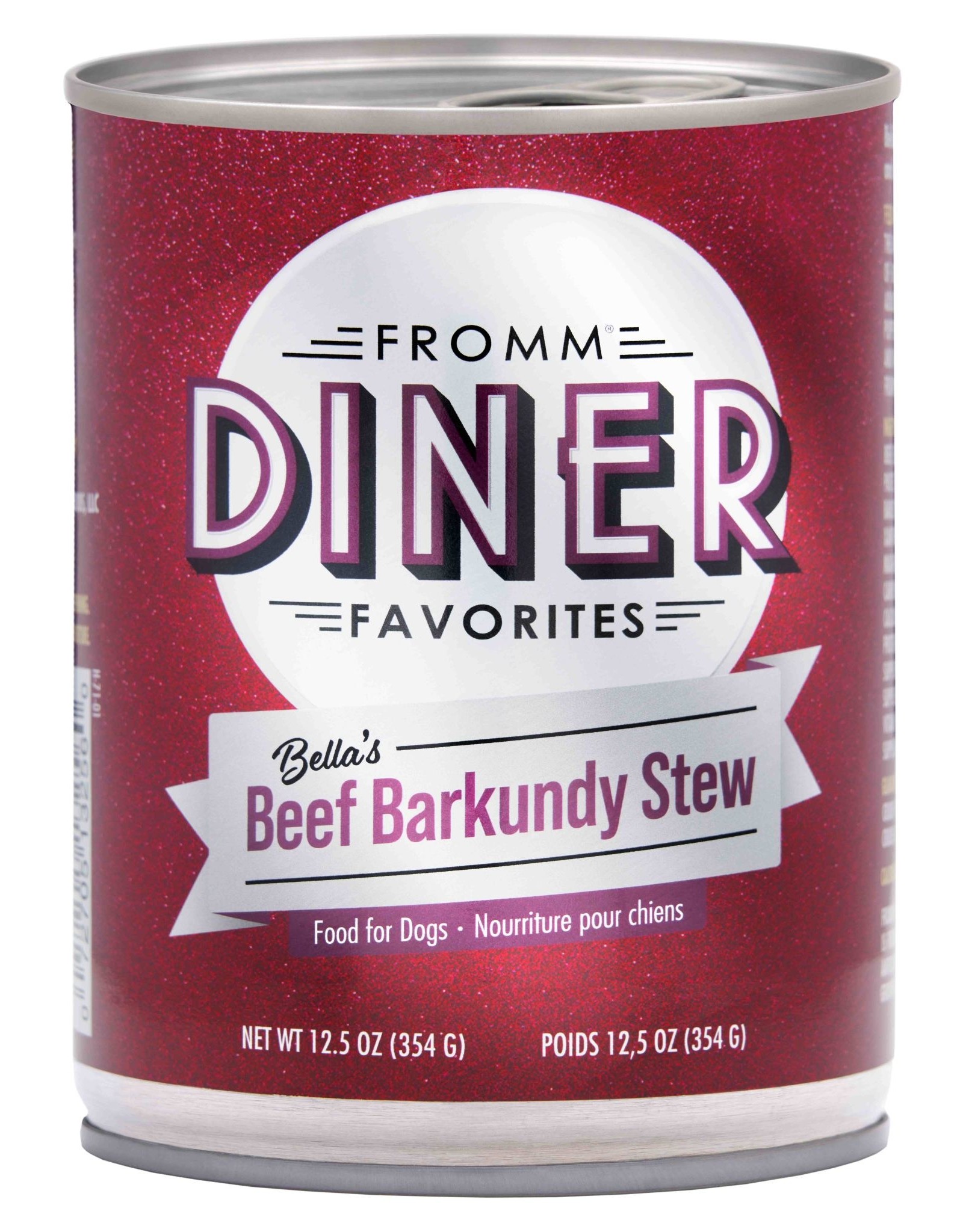 Fromm Fromm Diner Favorites Bella's Beef Barkundy Stew: Can, 12.5 oz