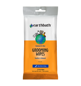 Earthbath Earthbath Dog Wipes: Oatmeal & Aloe, 30 wipes