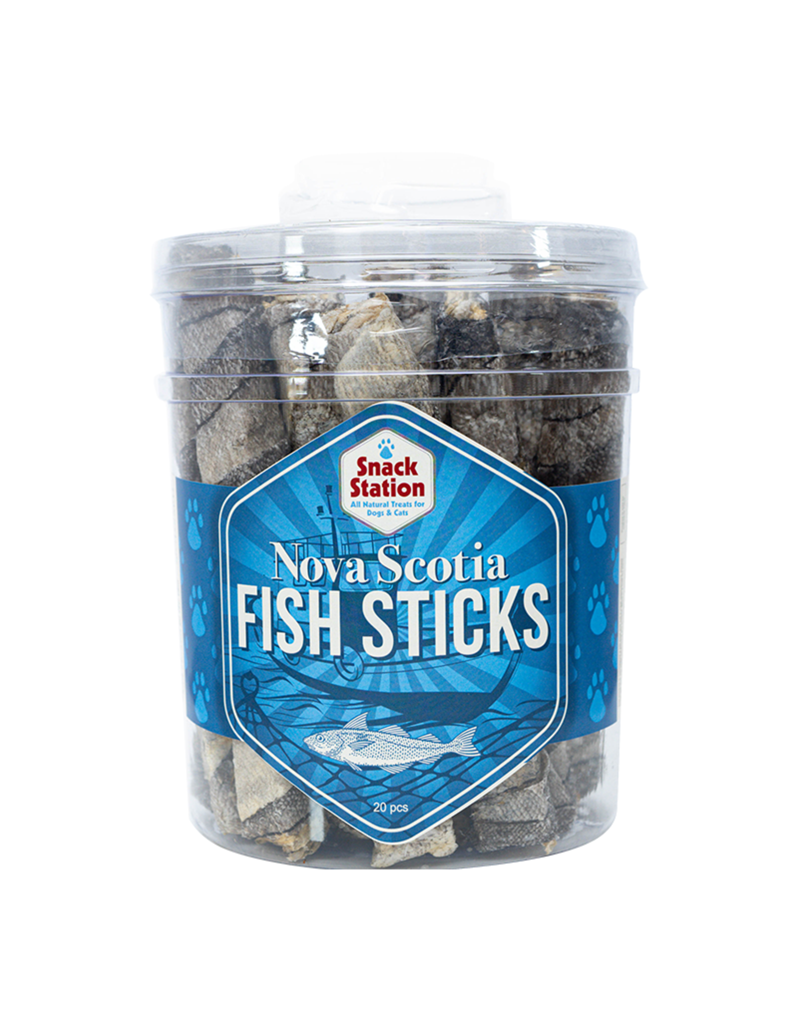 This & That This & That Snack Station: Fish Skin Sticks, 7 inch, each