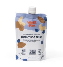 West Paw West Paw Creamy Treats: Nut Butter, Blueberry & Chia Seed, 6.2 oz