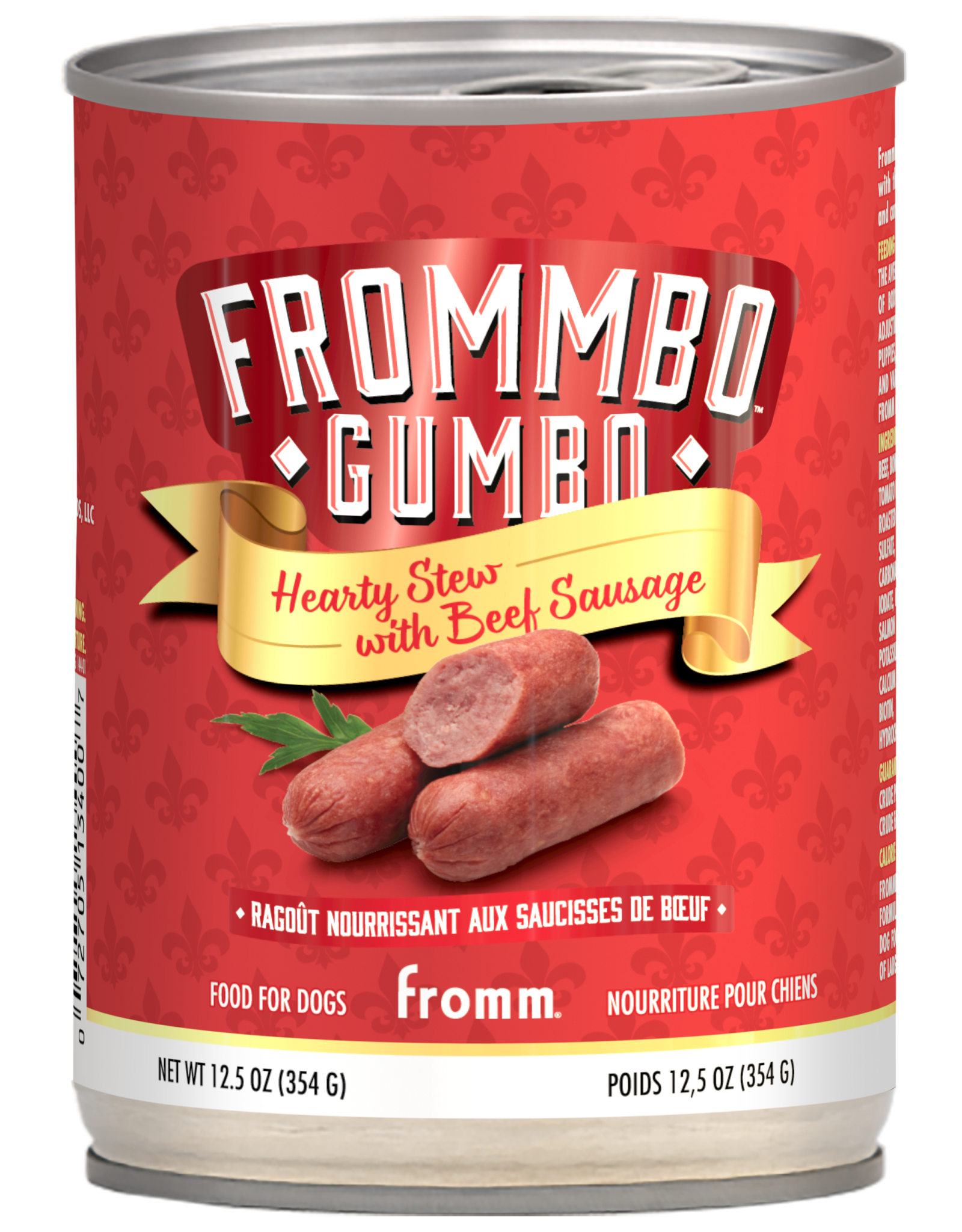 Fromm Frommbo Gumbo Hearty Stew w/ Beef Sausage: Can, 12.5 oz