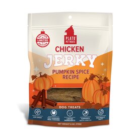 Plato Plato Chicken Jerky: Pumpkin Spice Recipe, 6 oz