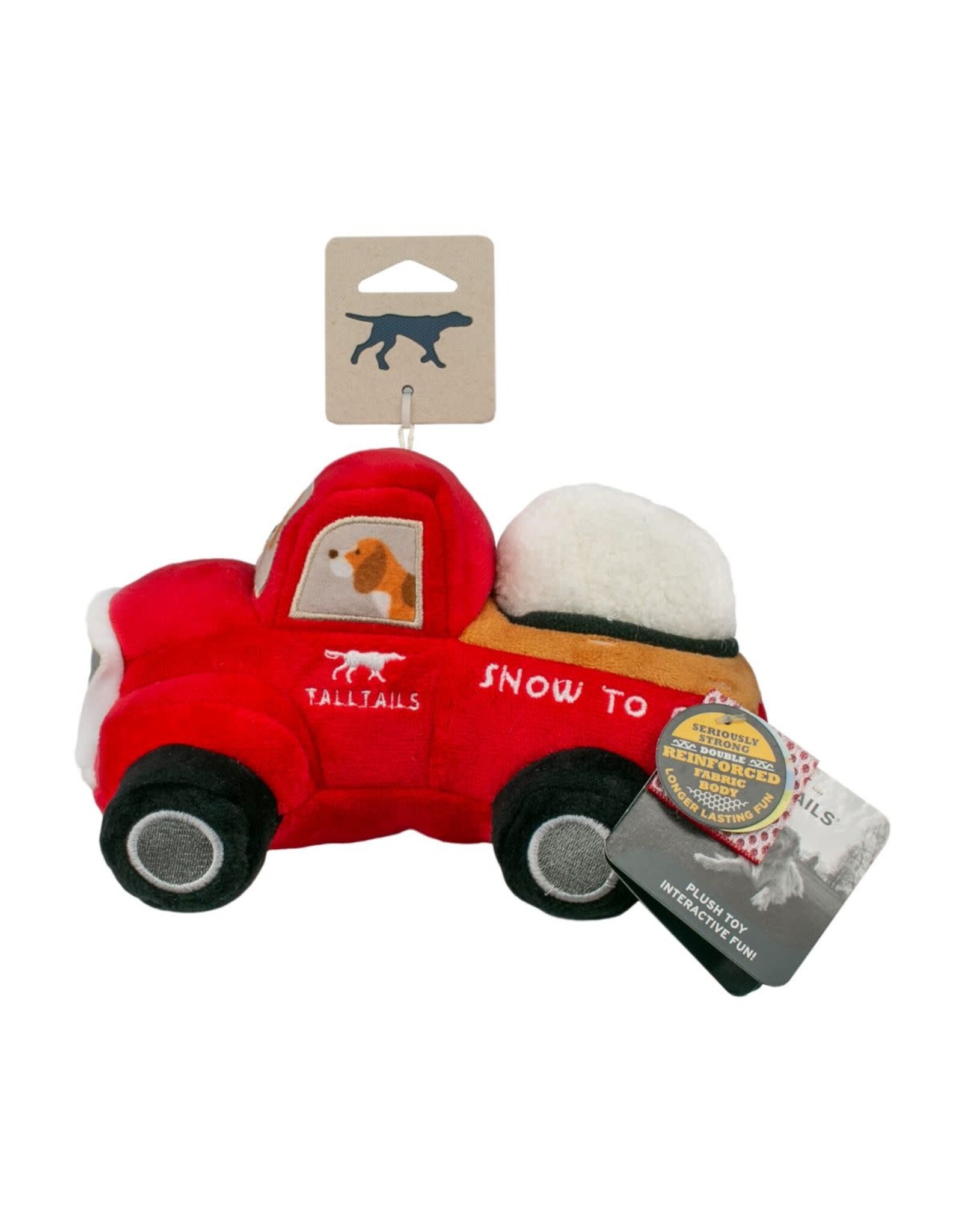 Tall Tails Tall Tails: Red Truck w/ Removable Snowball