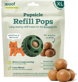 Woof Woof Pupsicle Pops: Chicken & PB, XL