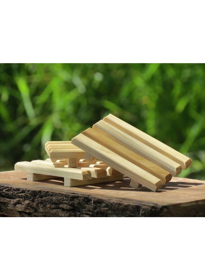 Mountain Girl Wooden Soap Dish