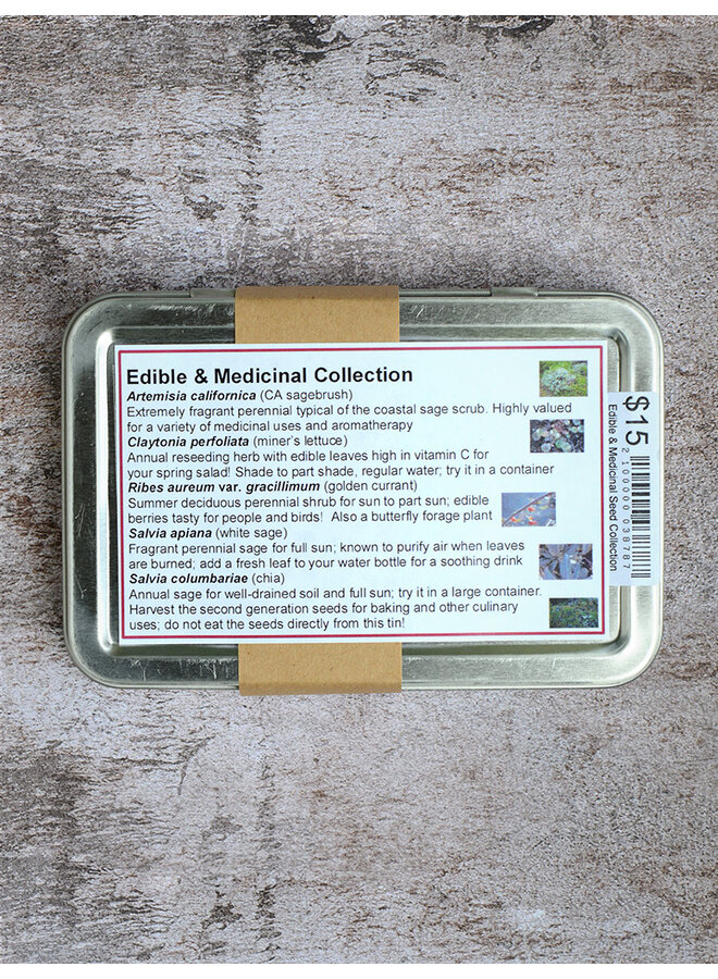 Edible & Medicinal Seed Collection