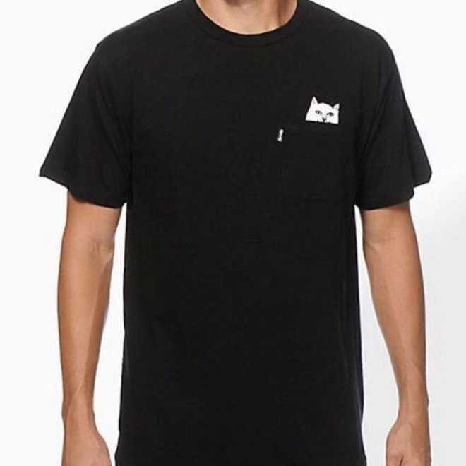 NERMAL POCKET TEE BLACK