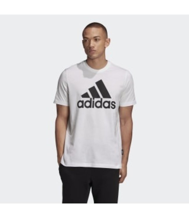 ADIDAS MH BOS TEE WHTIE BLACK - Laces