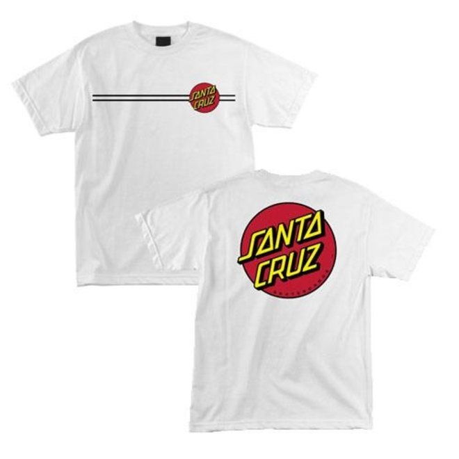 CLASSIC DOT TEE WHITE