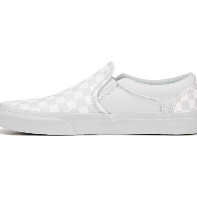 ASHER CHECKERBOARD WHITE WHITE