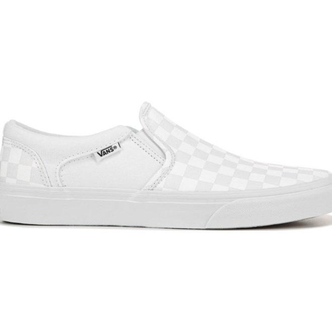 ASHER CHECKERBOARD WHITE WHITE